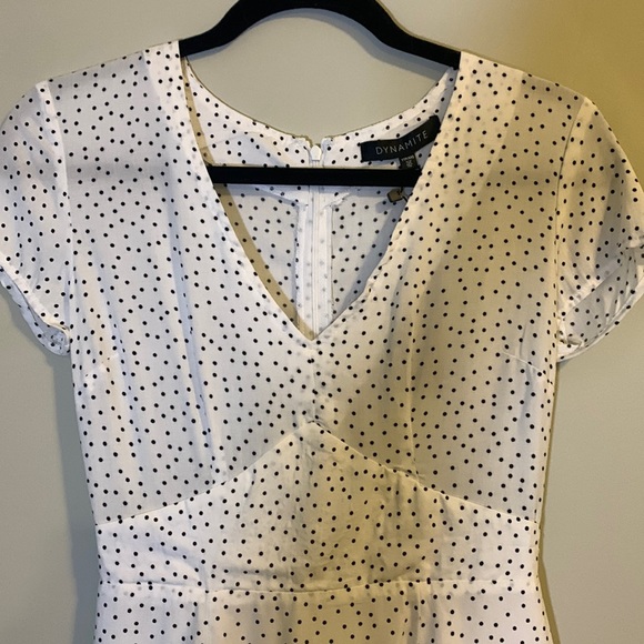 Dynamite Polka Dot Dress - Picture 2 of 4